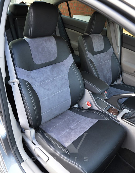 Set coprisedili su misura per Honda Civic 9 4D (2011-2017), Leather Style