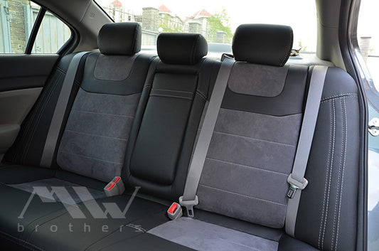 Set coprisedili su misura per Honda Civic 9 4D (2011-2017), Leather Style