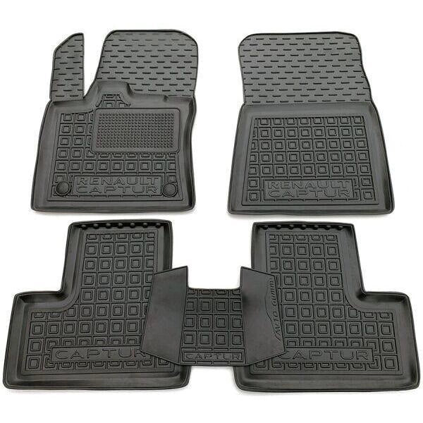Set tappetini di gomma su misura per Renault Captur 2 (2019-)