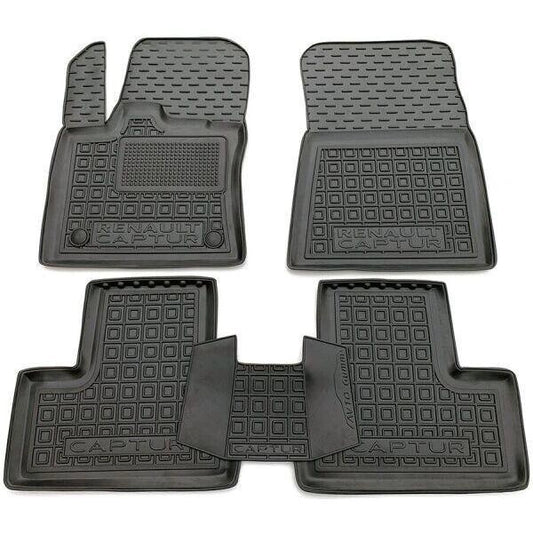 Set tappetini di gomma su misura per Renault Captur 2 (2019-)