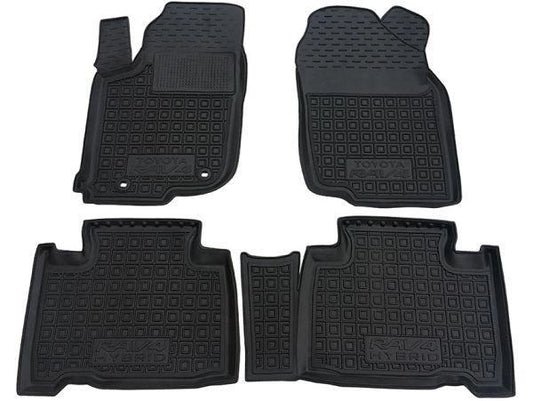 Maßgefertigter Gummimattensatz für Toyota RAV4 4 (XA40) (2012-2018)