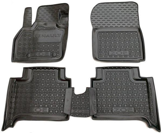 Set tappetini di gomma su misura per Renault Zoe (2012-2024)