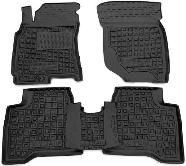 Set tappetini di gomma su misura per Nissan X-Trail T30 (2001-2007)