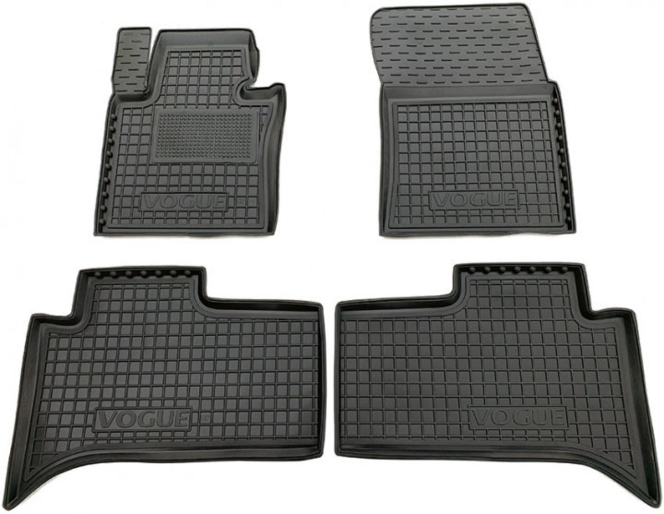 Set tappetini di gomma su misura per  Range Rover Vogue (2002–2012)