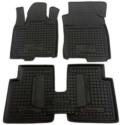 Custom-fit rubber mats for Lancia Ypsilon (2011-2025)