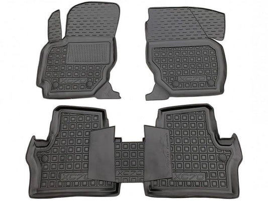 Set tappetini di gomma su misura per Volvo XC70 (2007-2016)