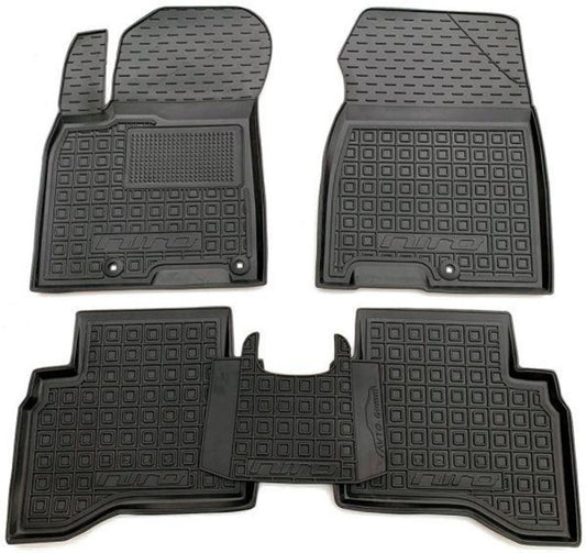 Set tappetini di gomma su misura per Kia Niro (2016-2021)