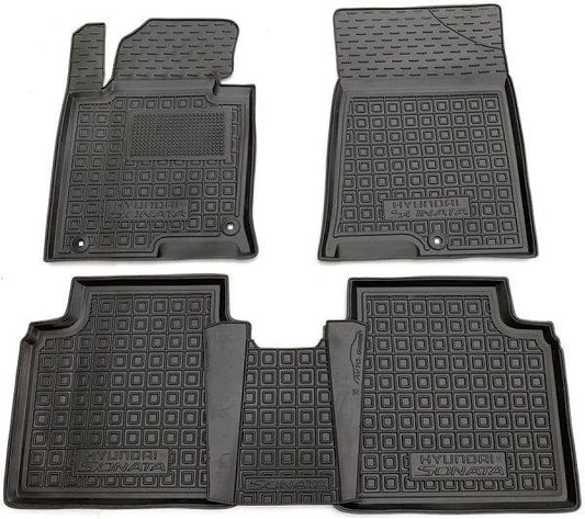Set tappetini di gomma su misura per Hyundai Sonata LF (2014-2019)