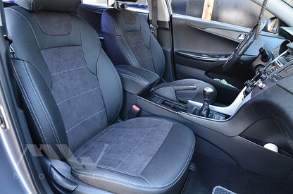 Set coprisedili su misura per Hyundai Sonata (YF) (2010-2014), Leather Style