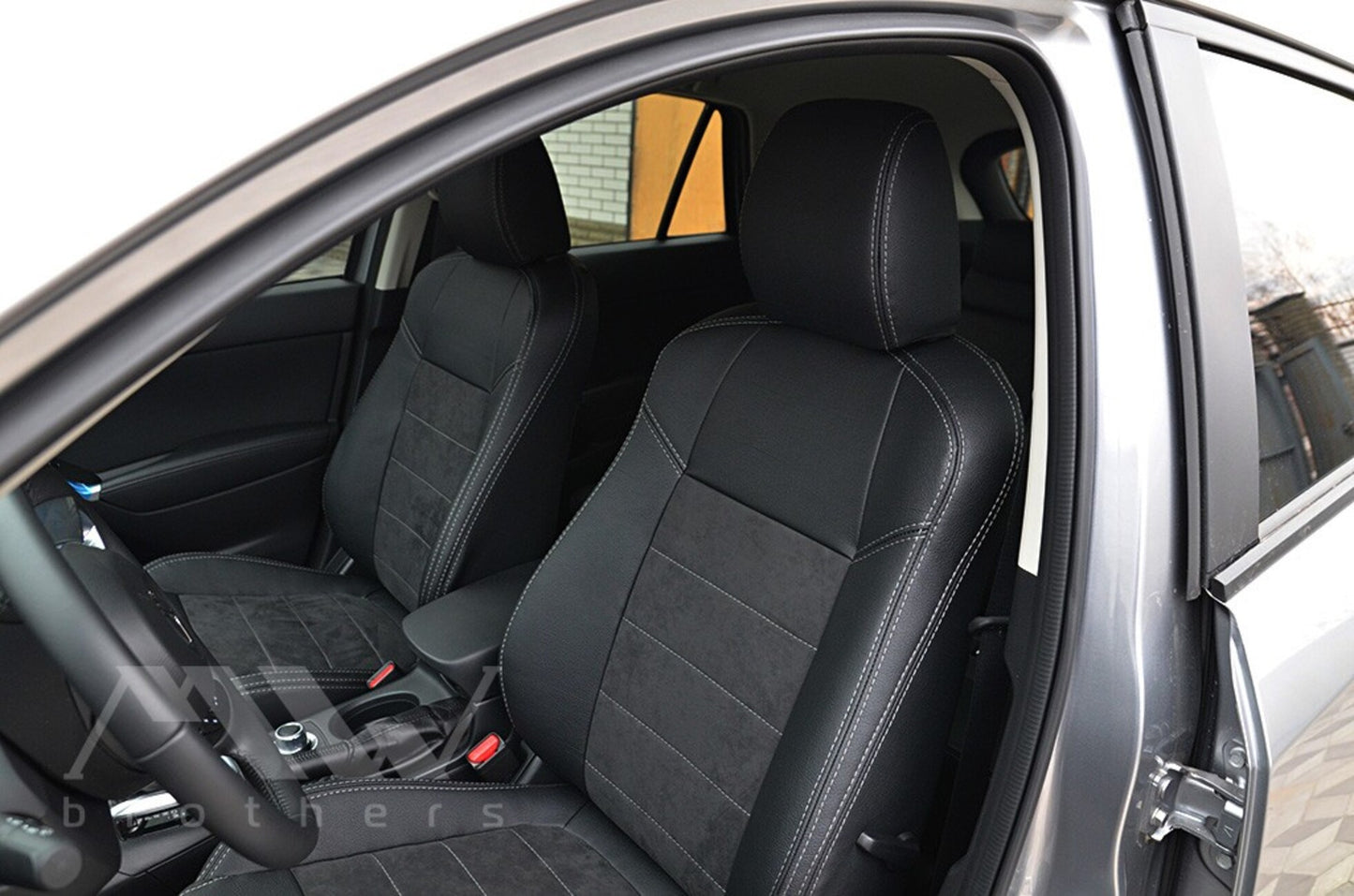 Set coprisedili su misura per Mazda CX-5 1 (2012-2017), Leather Style