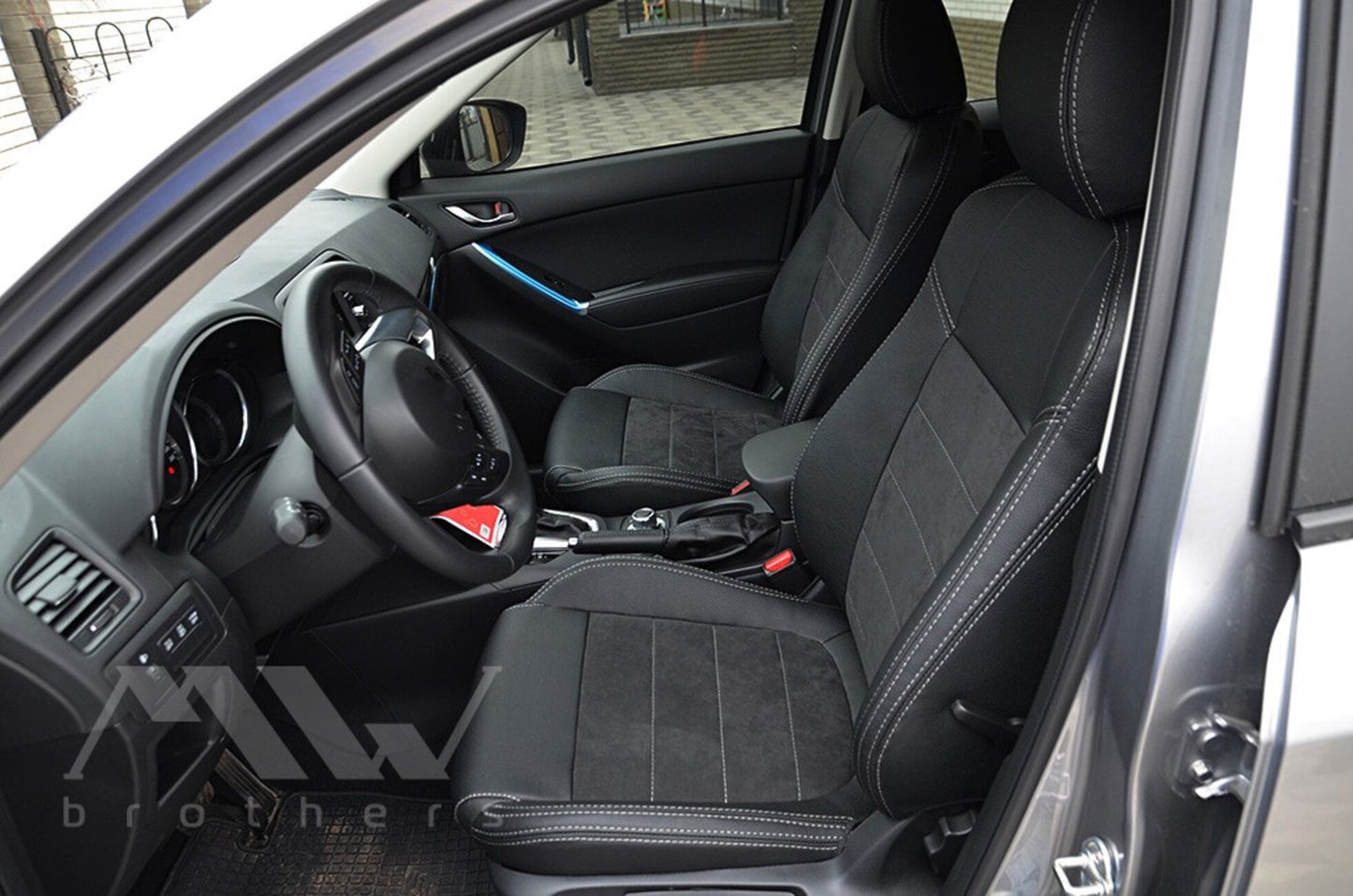 Set coprisedili su misura per Mazda CX-5 1 (2012-2017), Leather Style