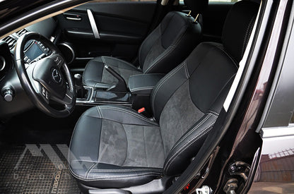 Set coprisedili su misura per Mazda 6 II (2008-2012), Leather Style
