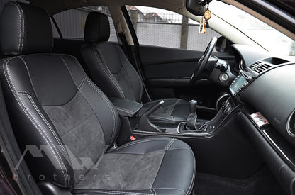 Set coprisedili su misura per Mazda 6 II (2008-2012), Leather Style
