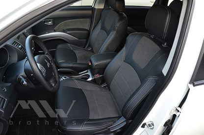 Set coprisedili su misura per Mitsubishi Outlander 2 (XL) (2006-2012), Leather Style