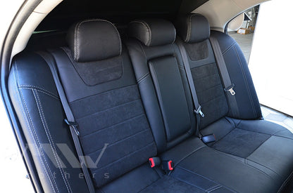 Set coprisedili su misura per Mitsubishi Lancer X 2L (2007-2019), Leather Style