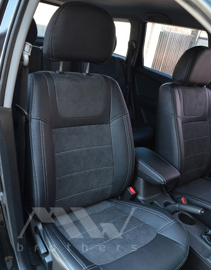 Set coprisedili su misura per Mitsubishi Outlander 1 (2001-2009), Leather Style