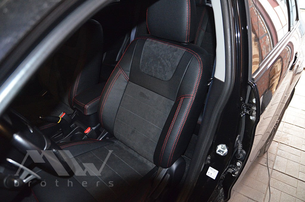 Set coprisedili su misura per Mitsubishi ASX (2010-2019), Leather Style