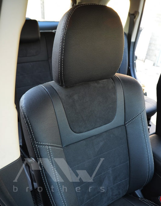 Set coprisedili su misura per Mitsubishi Outlander 3 (2012-2024), Leather Style