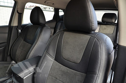 Set coprisedili su misura per Nissan Qashqai 2 (J11) (2013-2021), Leather Style