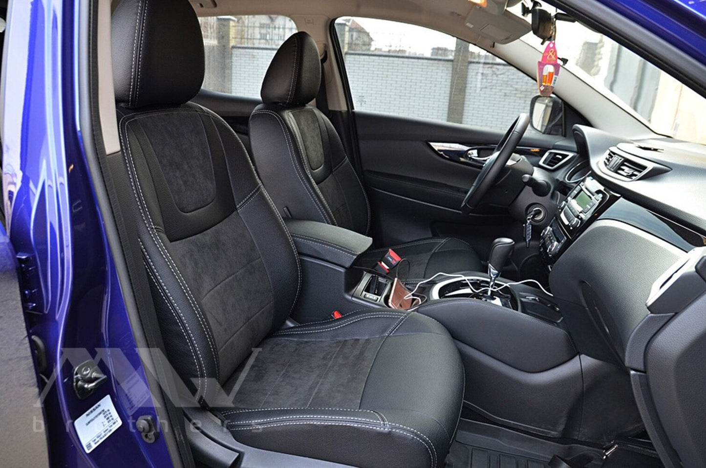 Set coprisedili su misura per Nissan Qashqai 2 (J11) (2013-2021), Leather Style