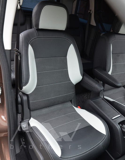 Set coprisedili su misura per Peugeot Partner 2 (2008-2018), Leather Style