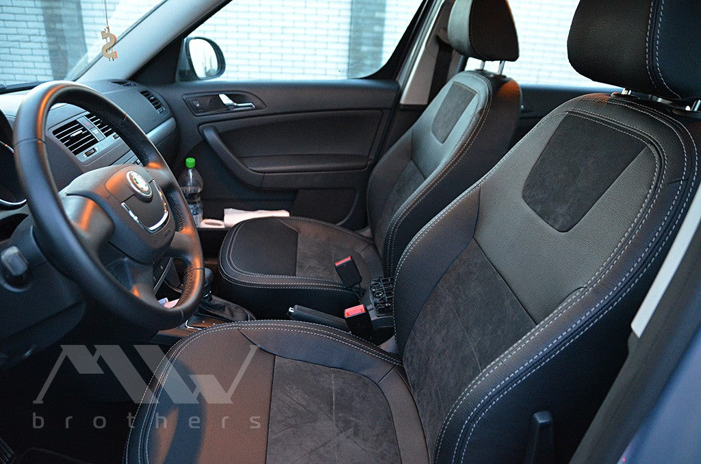 Set coprisedili su misura per Skoda Yeti (2009-2017), Leather Style