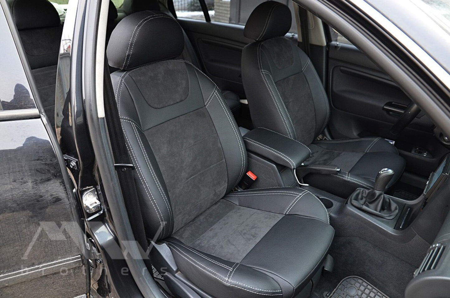 Set coprisedili su misura per Skoda Superb I (2001-2008), Leather Style