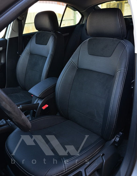 Set coprisedili su misura per Skoda Octavia A5 (2004-2013), Leather Style