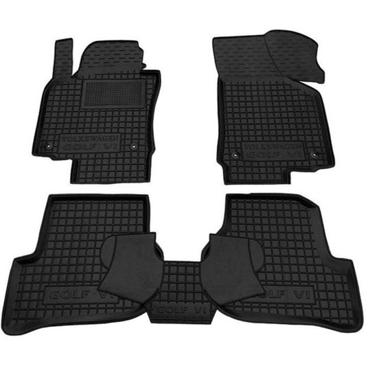 Set tappetini di gomma su misura pet Volkswagen Golf 5 (2003–2009)