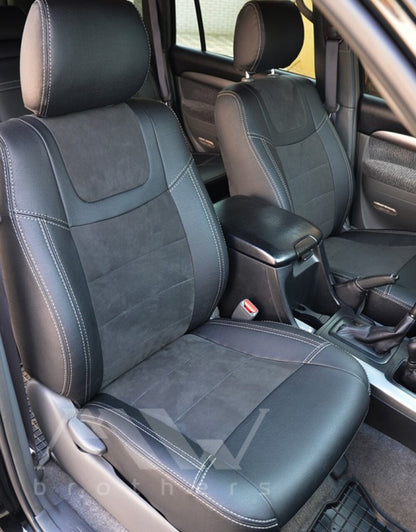 Set coprisedili su misura per Toyota Land Cruiser 100 (1998-2007), Leather Style