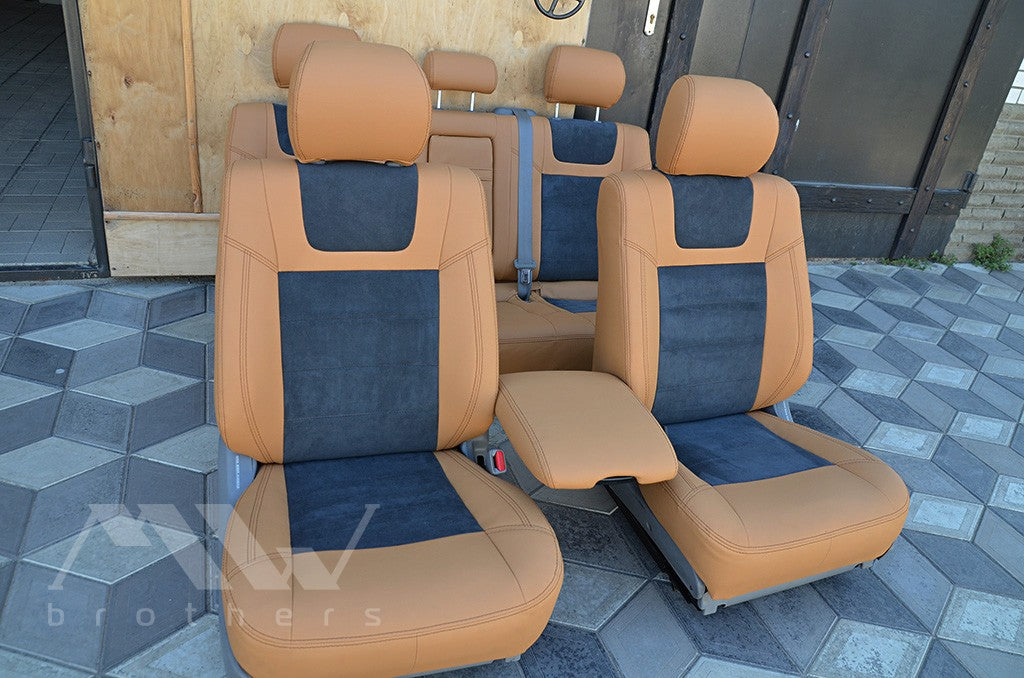 Set coprisedili su misura per Toyota Land Cruiser 100 (1998-2007), Leather Style