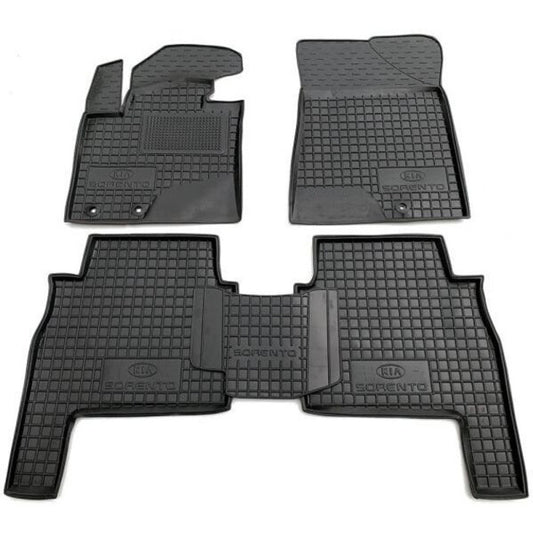 Set tappetini di gomma su misura per Kia Sorento (2009-2012)