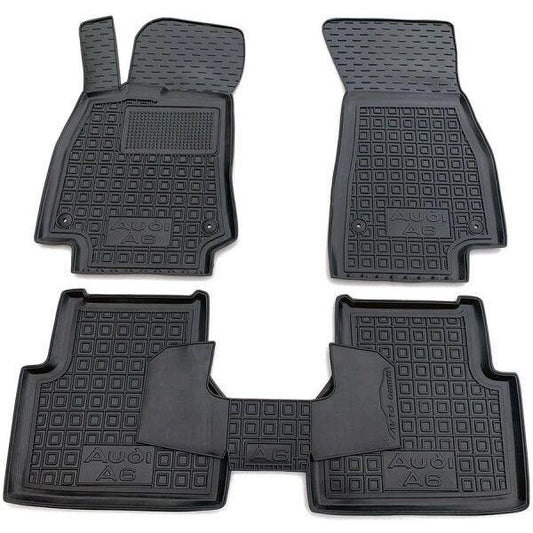 Set tappetini di gomma su misura per Audi A6 (C8) (2018 oggi)