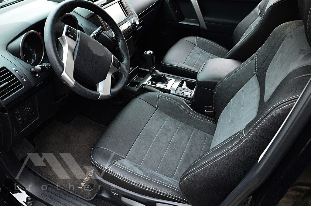 Set coprisedili su misura per Toyota Land Cruiser Prado 150 (2009-2023), Leather Style