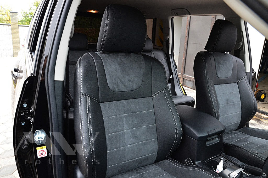 Set coprisedili su misura per Toyota Land Cruiser Prado 150 (2009-2023), Leather Style