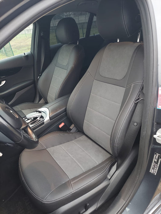Set coprisedili su misura per Mercedes-Benz W205 C-Classe (2014-2021), Leather Style