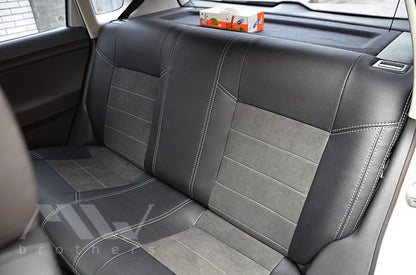 Set coprisedili su misura per Volkswagen Polo 4 (9N) (2001-2009), Leather Style