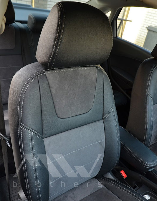 Set coprisedili su misura per Volkswagen Polo V (2009–2017), Leather Style