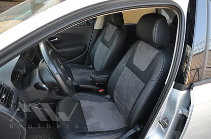 Set coprisedili su misura per Volkswagen Polo V (2009–2017), Leather Style