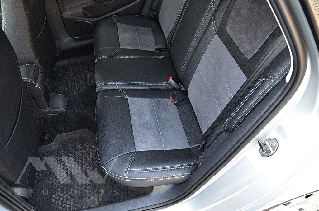 Set coprisedili su misura per Volkswagen Polo V (2009–2017), Leather Style
