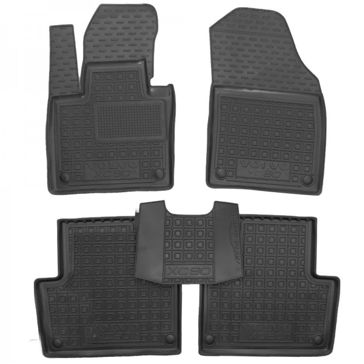 Maßgefertigter Gummimattensatz für Volvo XC 90 (2015-heute)