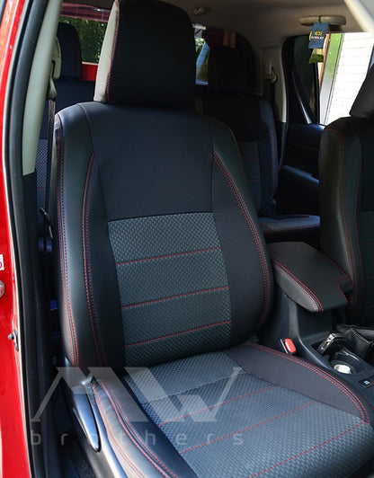 Set coprisedili su misura per Toyota Hilux 8 (2015 - oggi), Comfort Style