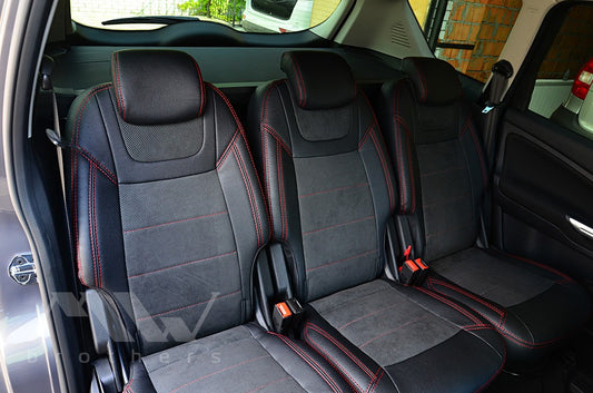 Set coprisedili su misura per Ford S-Max 1 (2006-2014), Leather Style