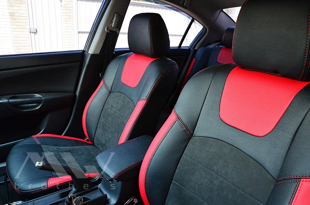 Set coprisedili su misura per Mazda 3 I (2003-2009), Leather Style