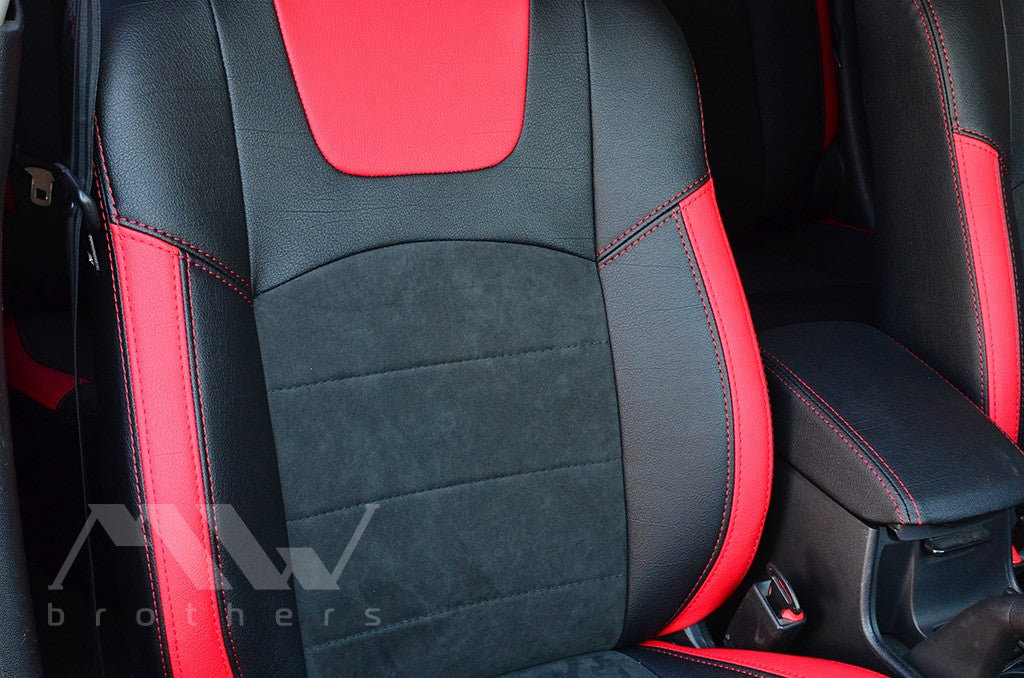 Set coprisedili su misura per Mazda 3 I (2003-2009), Leather Style