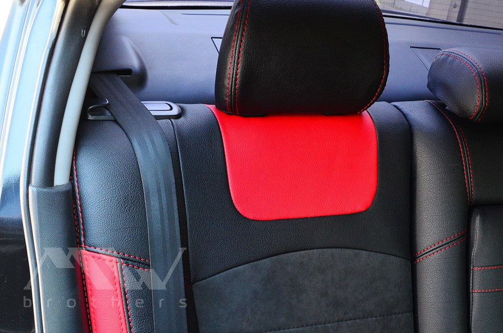 Set coprisedili su misura per Mazda 3 I (2003-2009), Leather Style