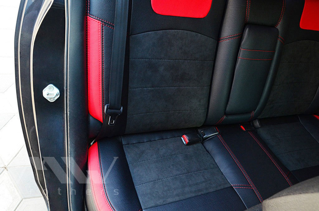 Set coprisedili su misura per Mazda 3 I (2003-2009), Leather Style