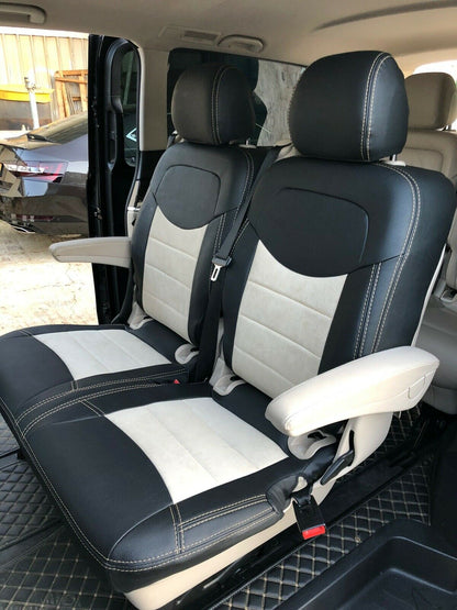 Set coprisedili su misura per Mercedes-Benz V-Class/Metris (W447) (2014-), Leather Style