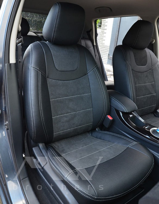 Set coprisedili su misura per Nissan Leaf 1 (ZE0) (2010-2017), Leather Style