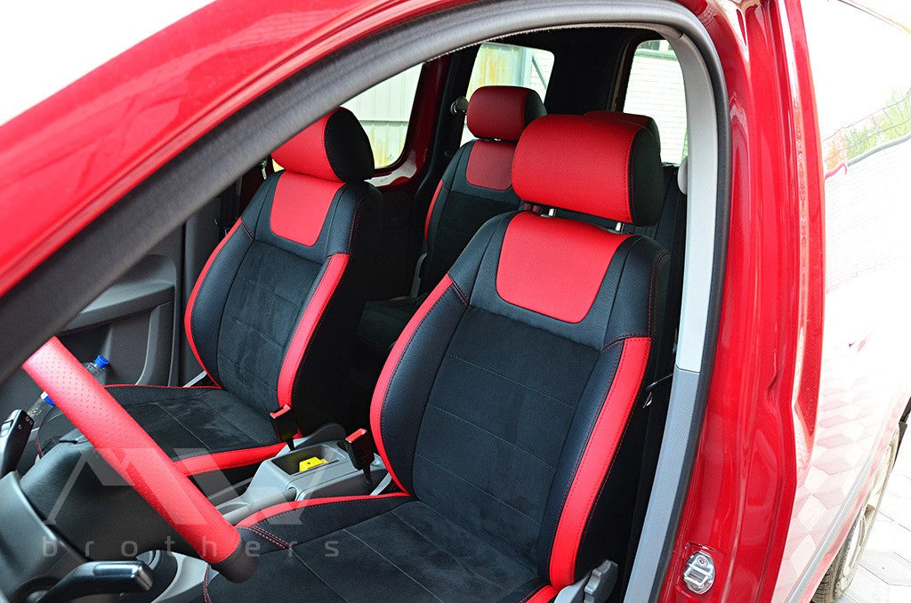 Set coprisedili su misura per Volkswagen Caddy 3 (2K) (2003-2015), Leather Style